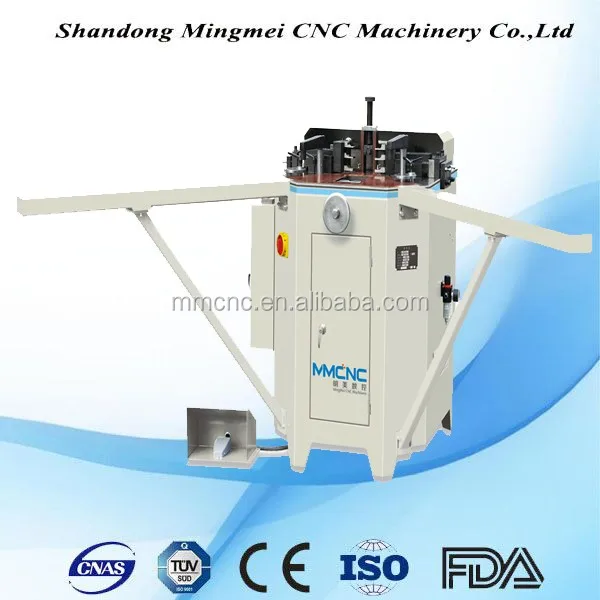 MMCNC press machine for aluminium/corner combining machine for aluminium frames profiles lzj-120