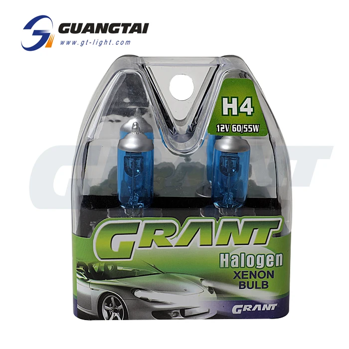 Grant super white vision 12v 60/55w h4 halogen light