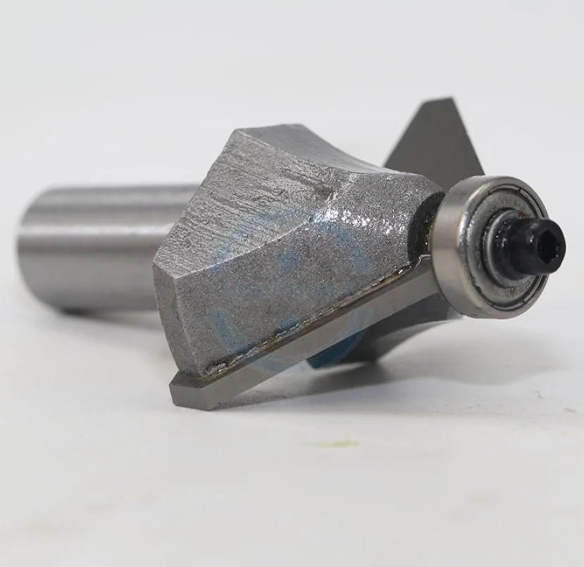 L-N040-5 1pc 1/4 and 1/2 inch Shank 45 Degree Chamfer &  Bevel Edging Router Bit woodworking cutter woodworking bits