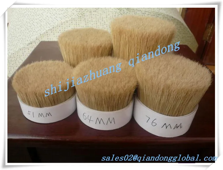 
Nature White 45mm Chinese Pig Boiled Bristles 