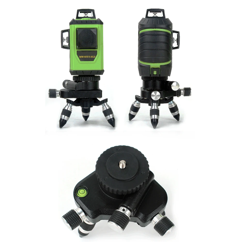 Self-Leveling Alignment Multi Line Laser Leveler Tool 3D Green Beam Laser Level