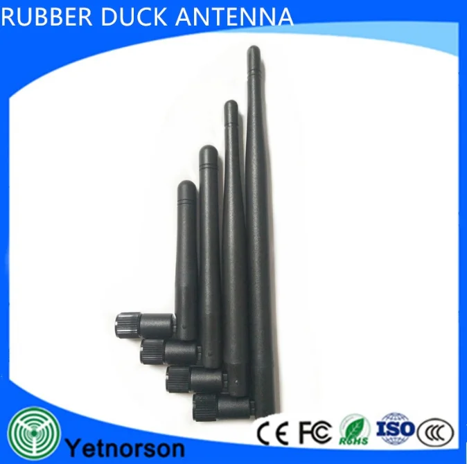 Оптовая Высоким Коэффициентом Усиления 433 МГц 868 МГц GSM Резиновая Утка Антенна с Разъемом SMA