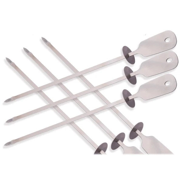 High quality Stainless Steel MINI BBQ Skewers for picnics and barbecues