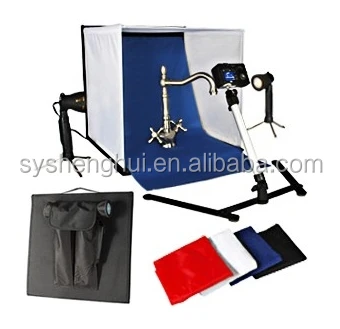 
Portable 40cm Mini Photo Studio Lighting Kit Tent With 2pcs Softbox 40cm 
