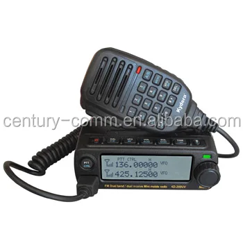 Одобренный CE мини любительский двухдиапазонный VHF UHF аналоговый мобильный walkie talkie KD-200UV автомобильное