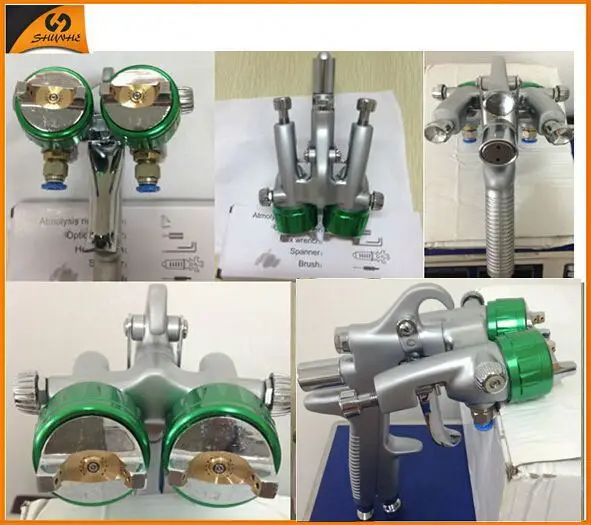 Double nozzle spray gun 93 hot ningbo hydro chrome