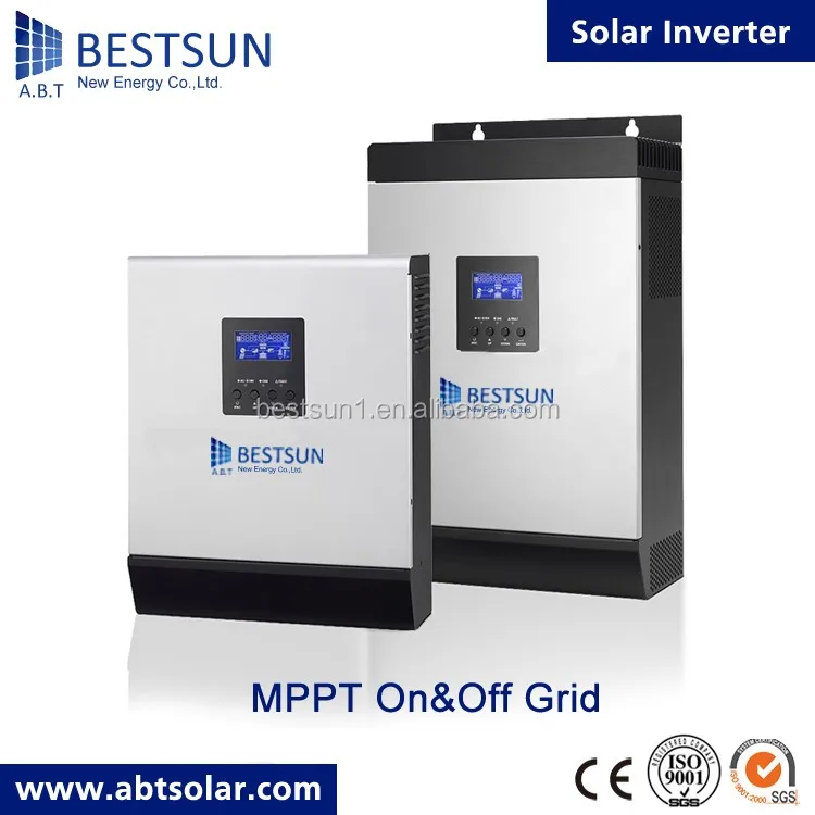 BESTSUN inverter 10000W dc 96V 120v 192V with mppt charger controller