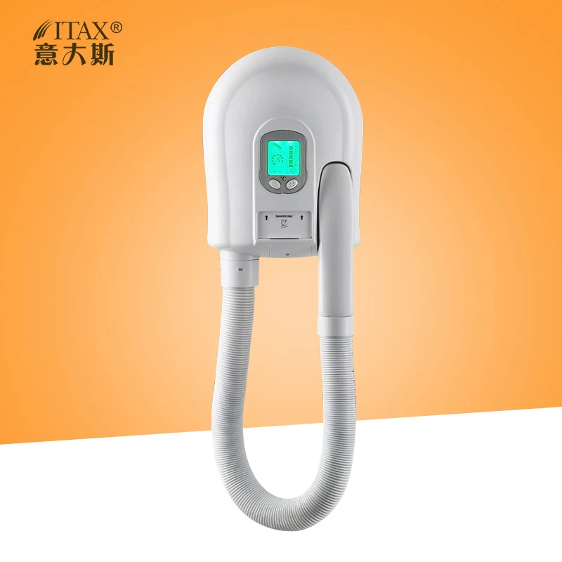 Wall mounted Automatic Skin Dryer Large Power Blower Negative Professional Hair Dryer With LCD Display