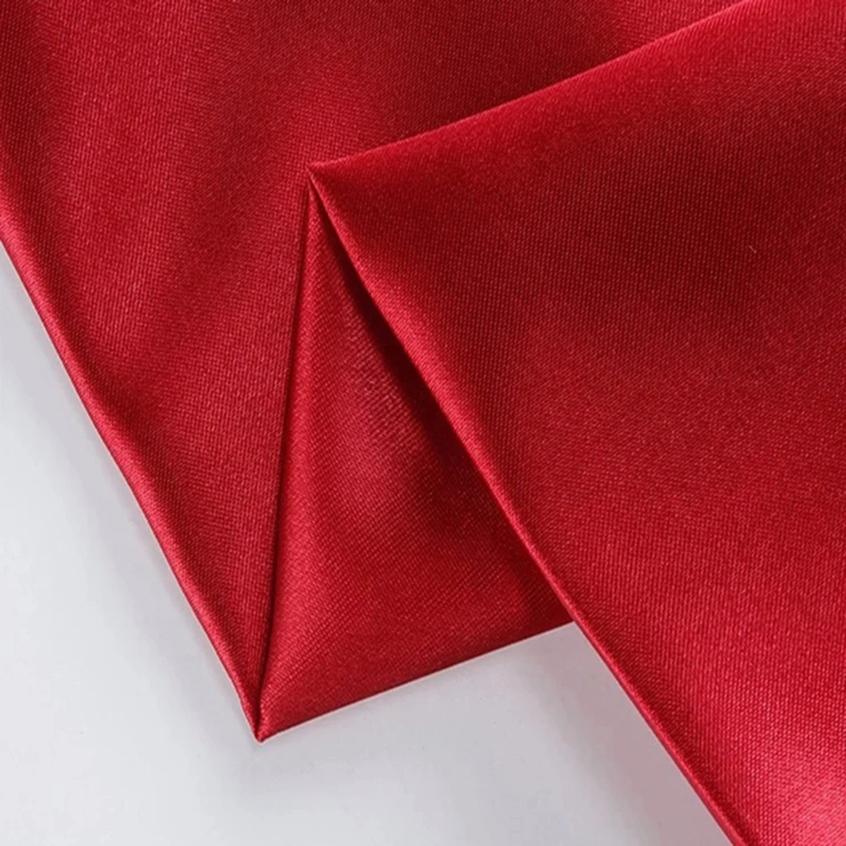 2022 new quality china manufacturer wedding dress satin fabric