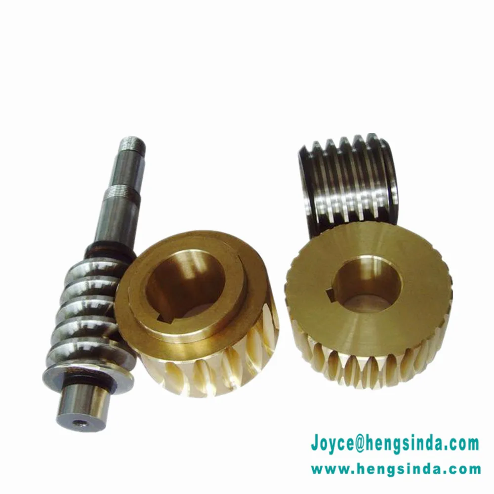CNC machining stainless steel worm gear