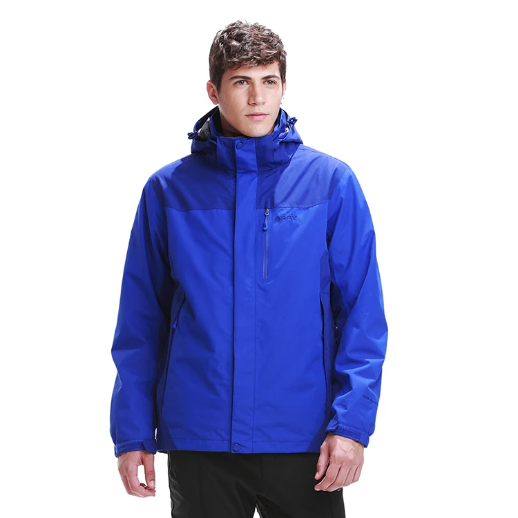 Rax  Men Waterproof Windproof Warm Hiking Jackets Winter Outdoor Camping Jacket Thermal Coat