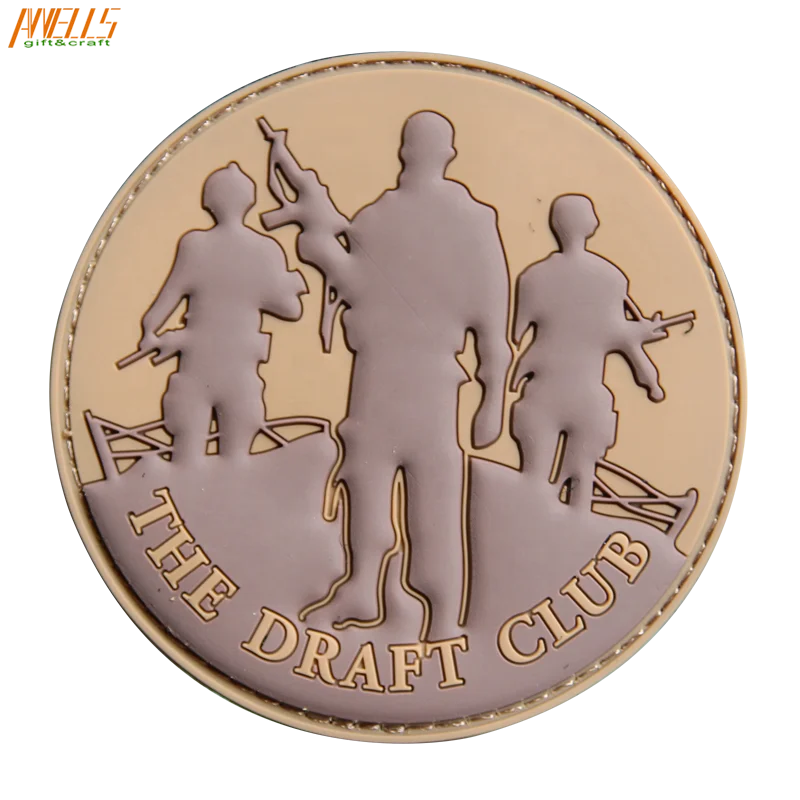 PVC Patch Used For Sports Patches Airsoft Paintball Ski and team patches