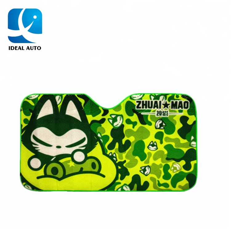 promotional gift advertising car sun shade cute car sunshade for babys