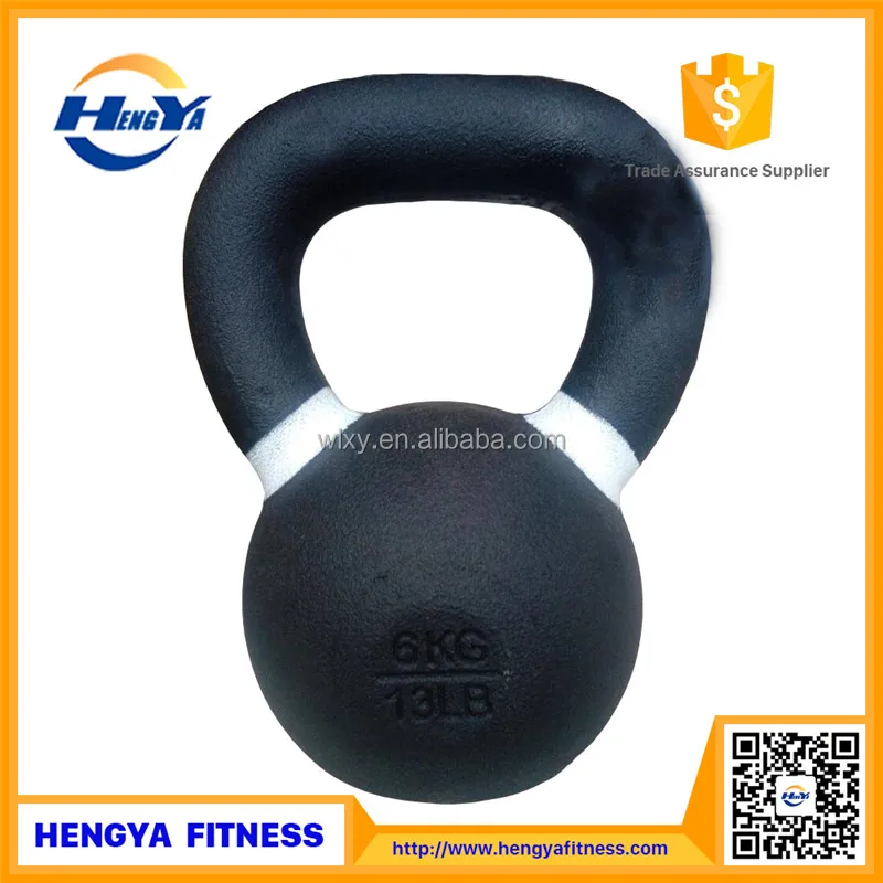 Adult Short Time Black Sport Equipment China Cast Iron Kettlebell