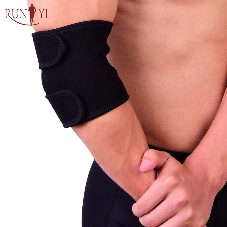 Elbow Support, Reversible Adjustable Brace with Dual Stabilizers ,baseball elbow guard for Sprain