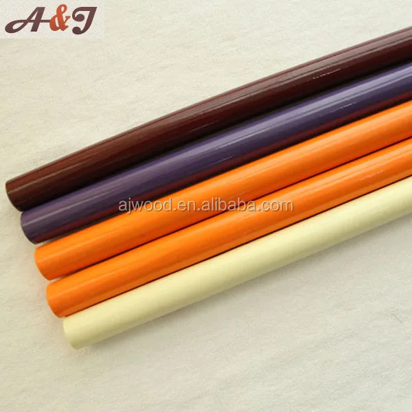 Popular color paint wooden stick for snow shovel durable