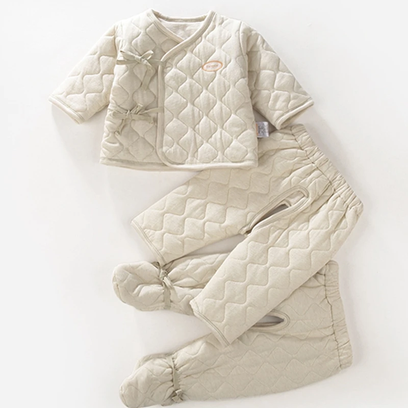 Pure cotton wholesale kids organic garment chest prints onesie grow