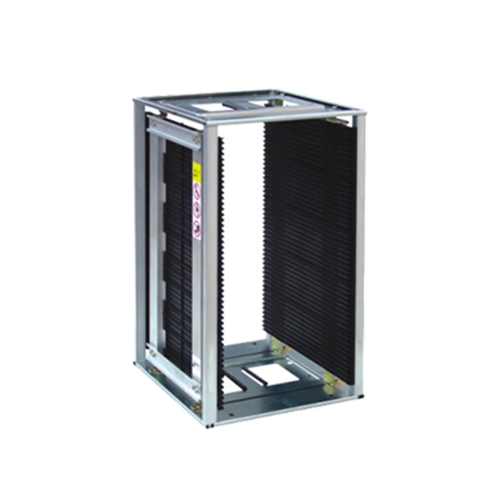 Strong And Durable Excellent Stability Gs-A07104 Durable Folding SMT ESD PCB Magazine Rack For PCB Loader