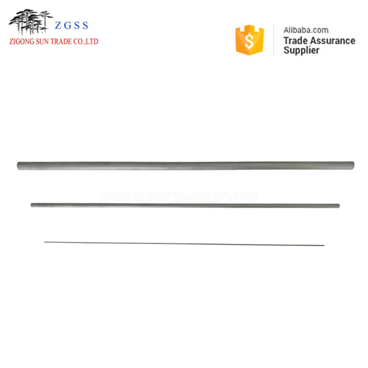 YG6X ZK30UF 330mm long extruded tungsten carbide rods blanks/round bars extrusion carbide rods