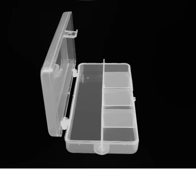 Plastic fishing tackle box small case personalized tackle box