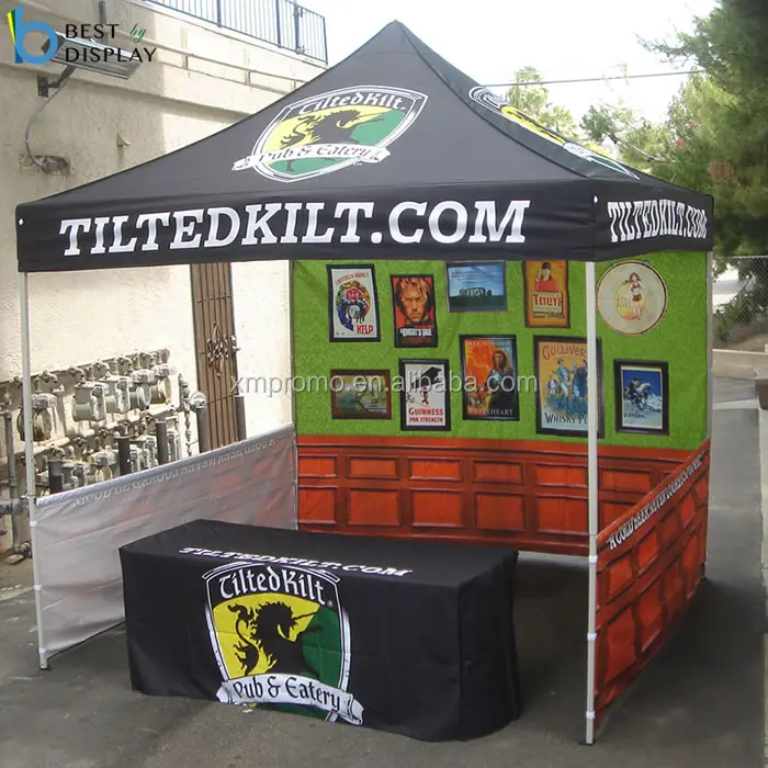 Premium Digital Printed Custom Canopy Pop up Commercial Garden Canopy Fair Tent