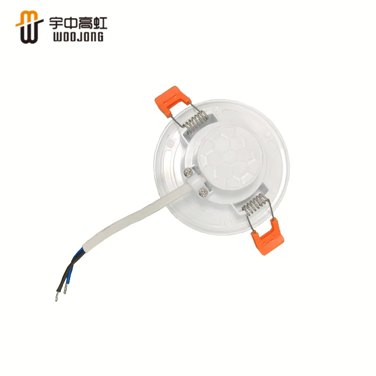 
Economic 3W 85 Lm/W 110-240V Round LED Panel Light 