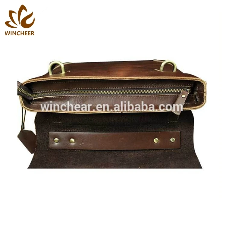 New arrival small size handbags dual round straps men executive shoulder bags secret compartment briefcase