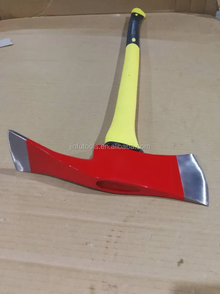forest fire axe with fiberglass handle