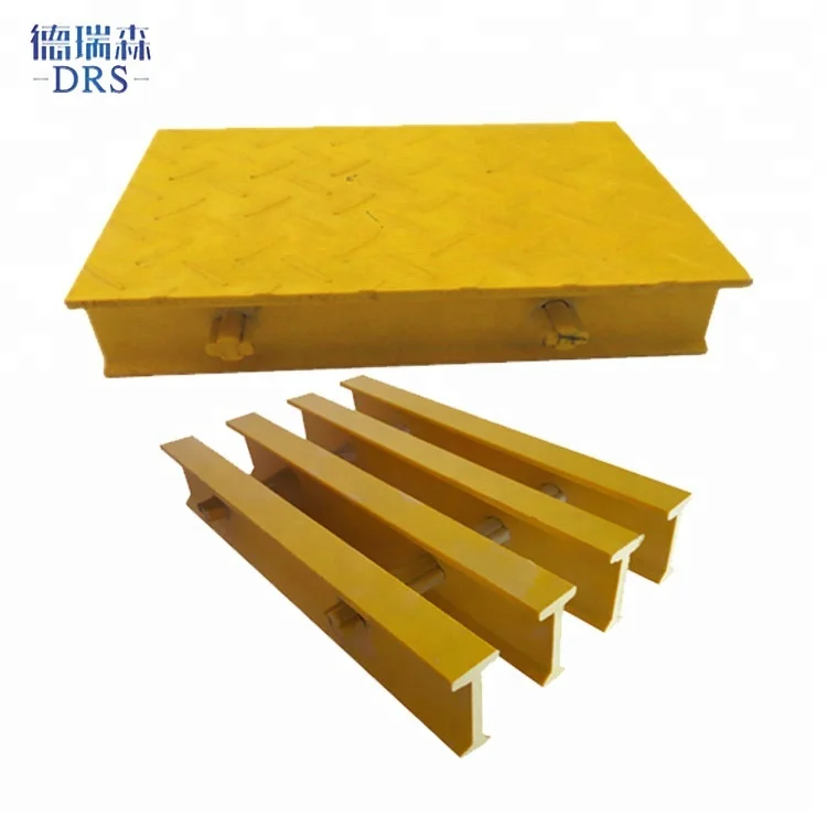 PVC frp pultrusion profiles materials grating