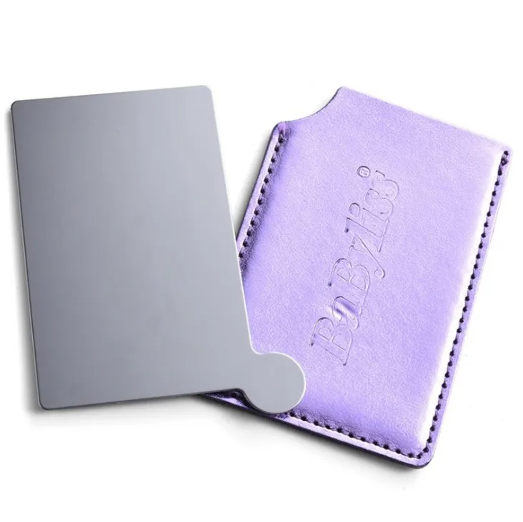 
Unbreakable Stainless Steel Makeup Compact Pocket Mirror 