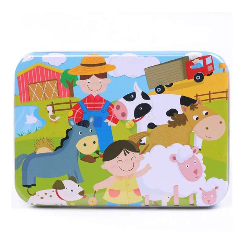 Тренировочная головоломка IQ деревянная