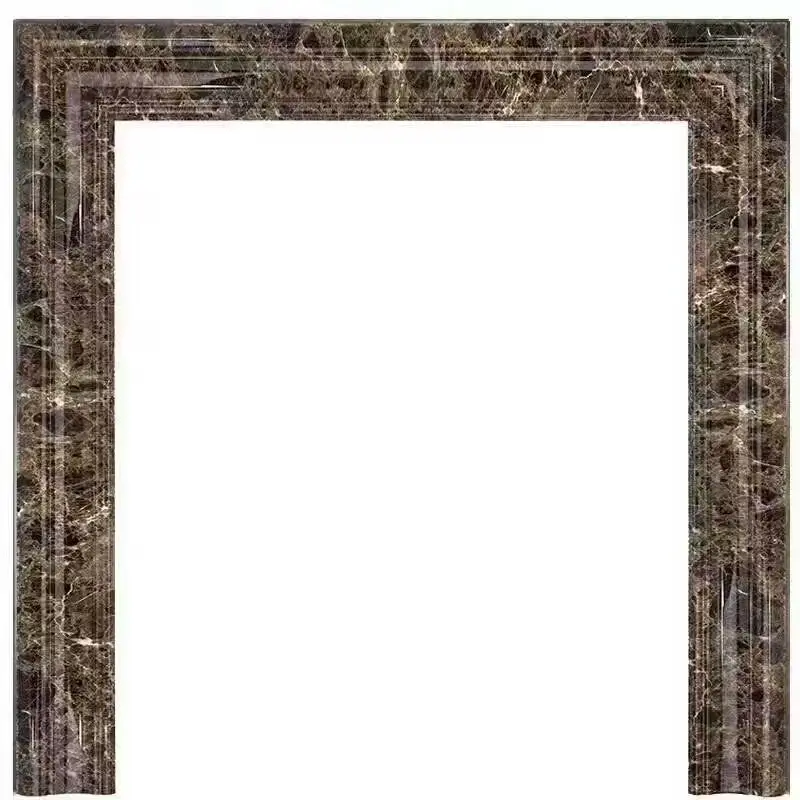 pvc marble line frame for interior and exterior decoration