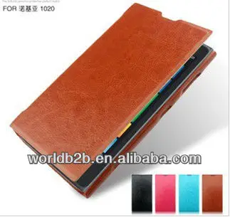 Чехол из натуральной кожи чехол для Nokia lumia 1020