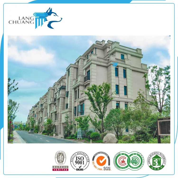 
Building Materials For Home Construction GRC Arch Moulding For Window 