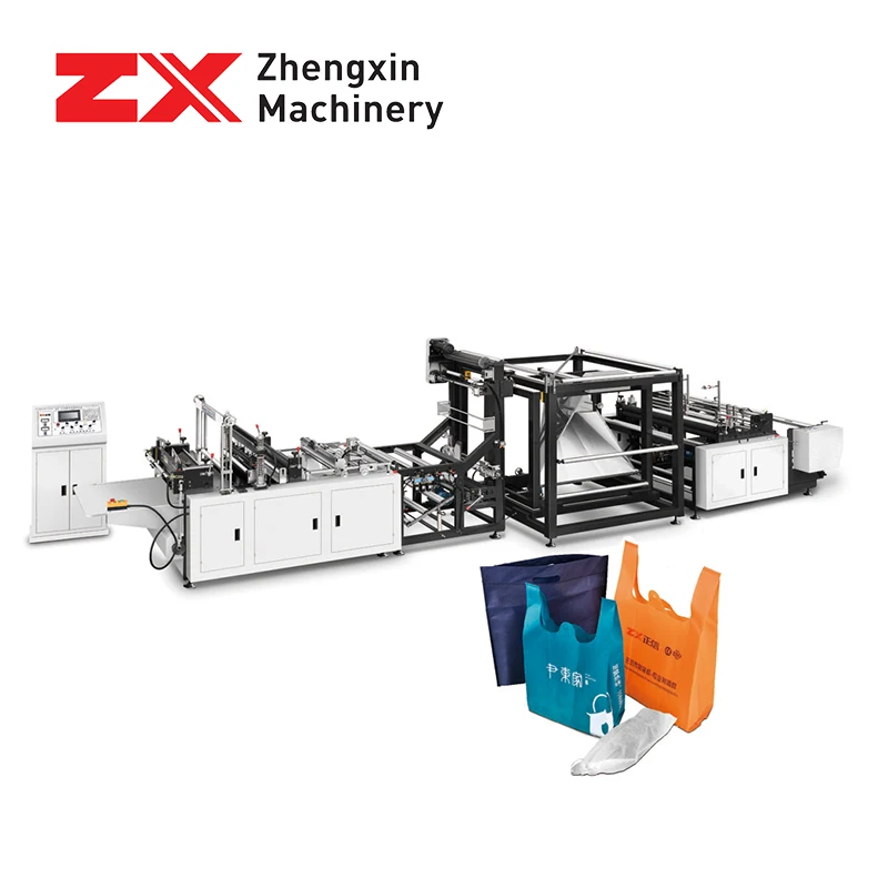 Automatic Newest PP Woven Bag Cutting and Sewing Welding Bag Making Machine