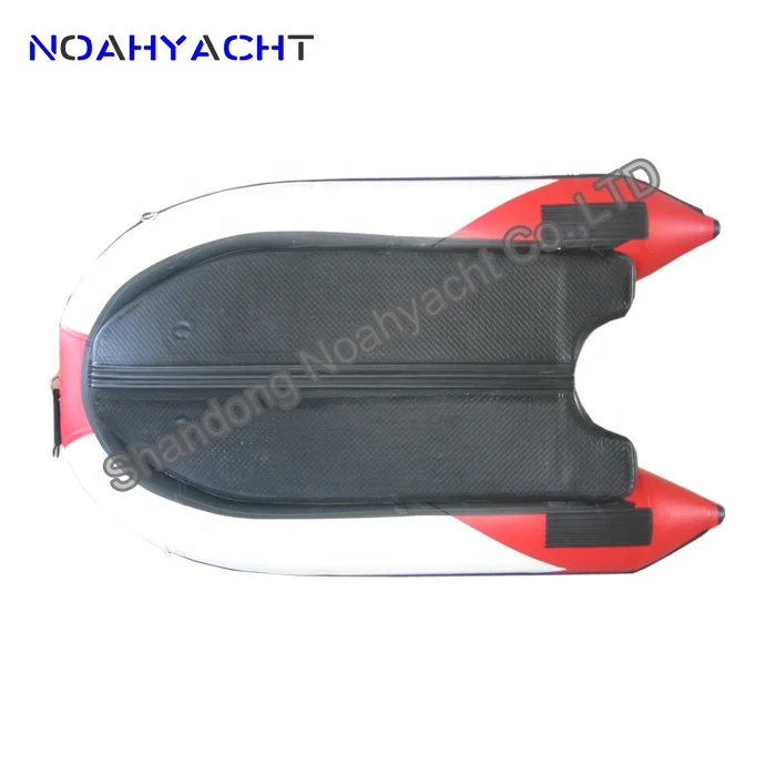 VIB floor PVC inflatable pontoon fishing boat for sale