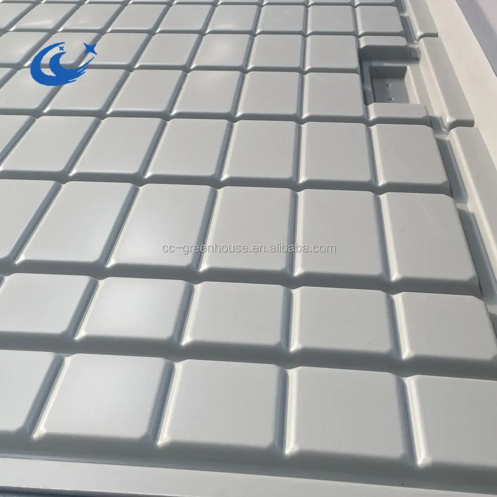 China Chenchao Factory Greenhouse ebb and flow Rolling bench plastic trays/tables