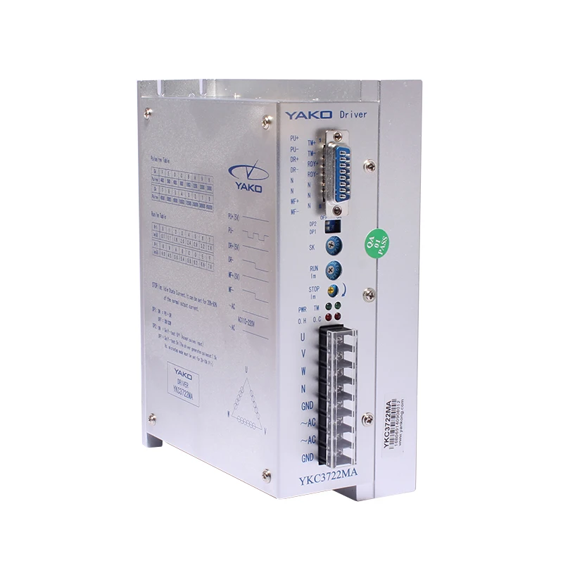 Оригинальный бренд YAKO трехфазный шаговый мотор драйвер YKA3722MA YKB3722MA YKC3722MA Драйвер шагового двигателя