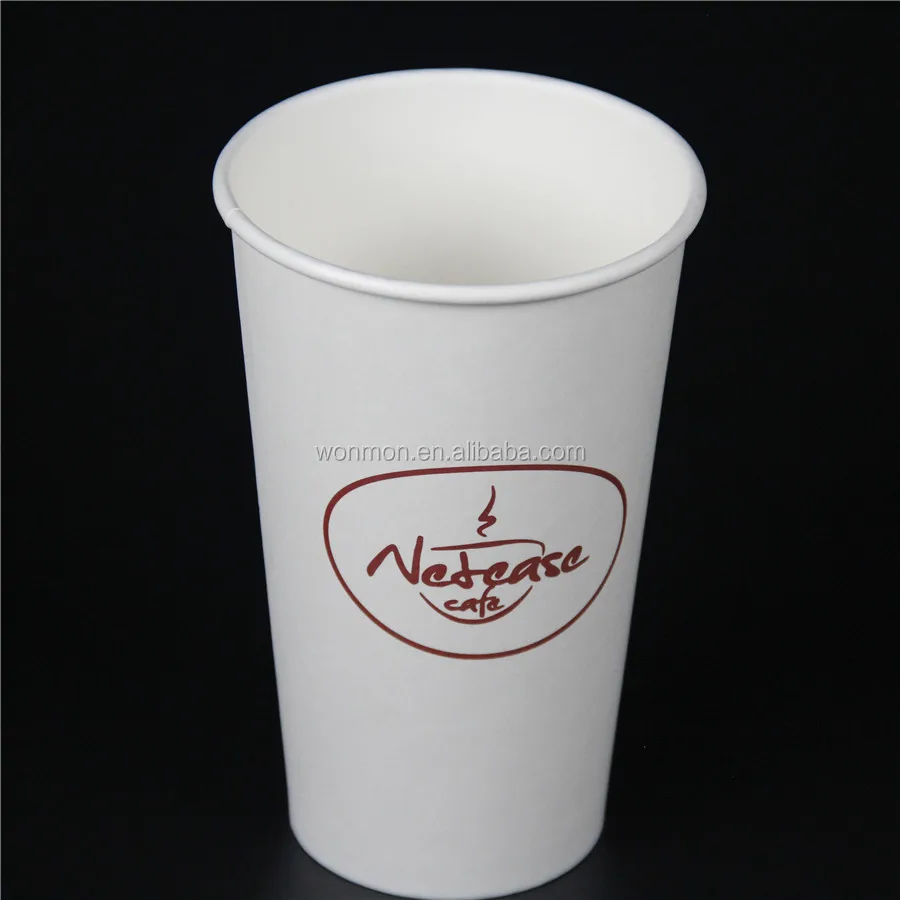 
Large Size Disposable Milkshake Cold Drink Paper Cups 