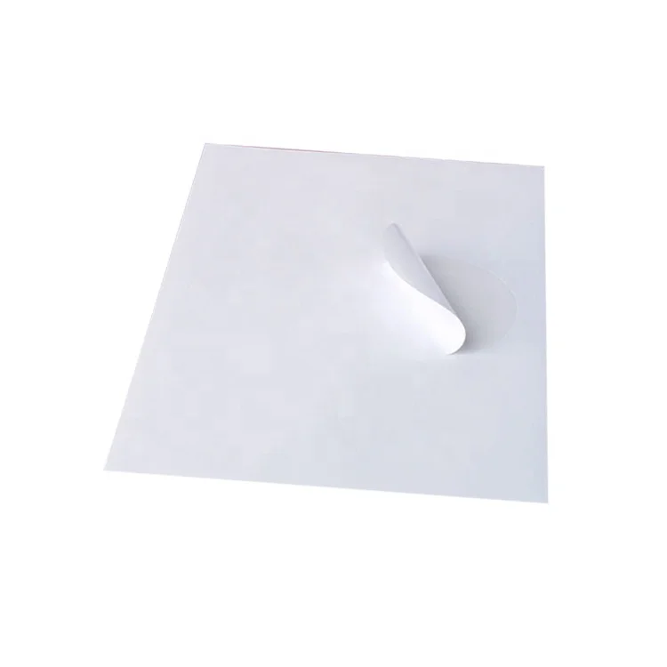 White Circle Sticker, Round Label for Laser Inkjet Printer