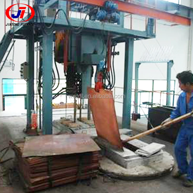 Латунная медная плавильная печь стержень проволока вверх машина для непрерывного литья