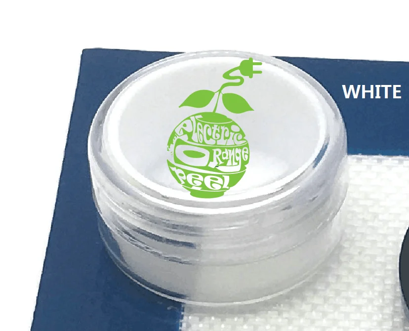 A 5 ml 10ml Acrylic Polystyrene Concentrate Container with Silicone Insert