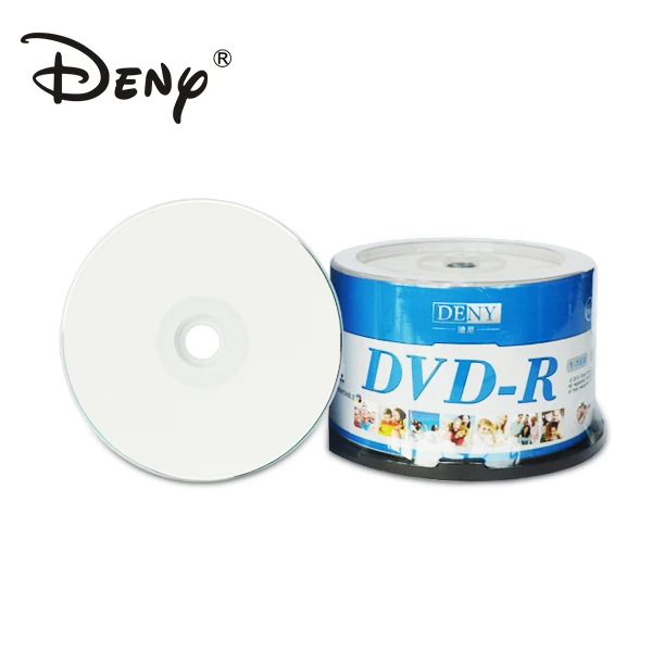 DENY professional Supplier  printing bulk discs blank dvd-r in China