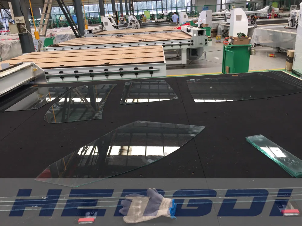 glass cutting machine/Automatic glass cutting machinel/loading and breaking glass cutting machine