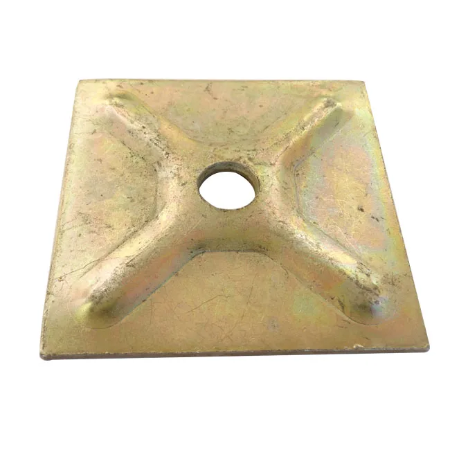 Pressed Waller Plate for Concrete Formwork Combi Steel Tie Rod/Rebar