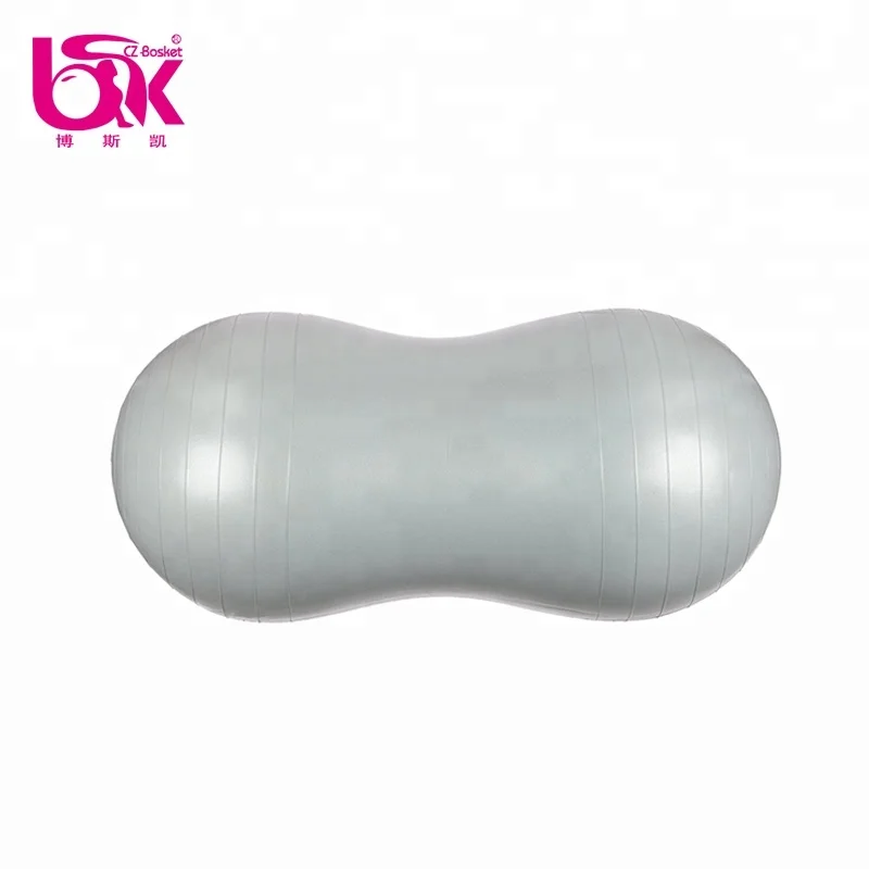 factory supply eco-friendly custom logo with high quality density 50x100cm  peanut yoga ball