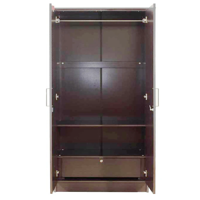 Разборное долговечное для дома композитное дерево 2 двери шкаф отделка цветное деревянное зеркало в комплекте