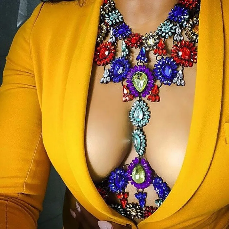 
201 Wholesale Fashion Long Body Belly Chain Sexy Body Jewelry Chain for Women 