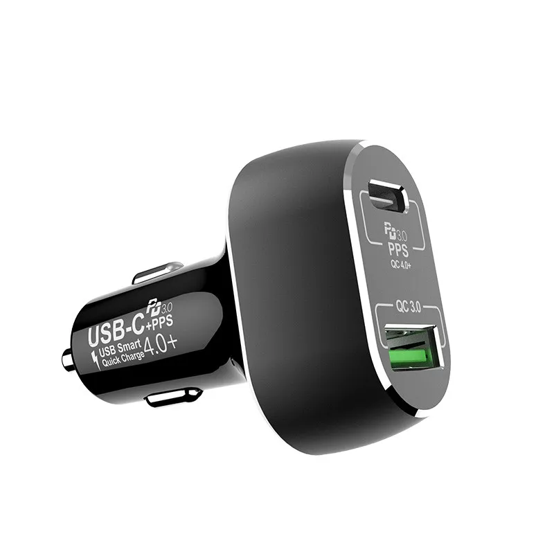 Низкое цена 63W USB-C PD QC3.0 автомобильное зарядное устройство для путешествий