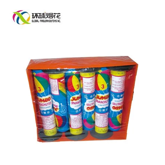 T5509 Jumbo Parachute W/Flare Paracaidas 1.4G UN0336 Toys Outdoor Christmas And New Year Celebration Global Fireworks